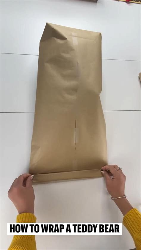 How To Wrap A Teddy Bear Ts Wrapping Diy T Wrapping Techniques