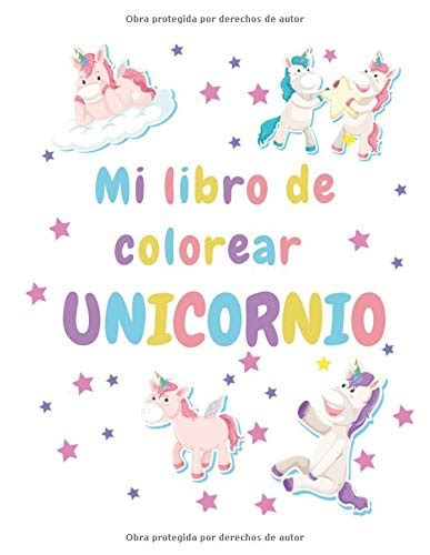 Buy Mi Libro Para Colorear Unicornio El Mundo Encantado De Los