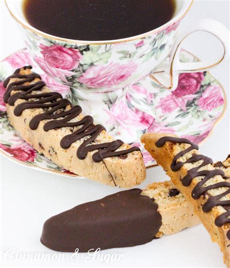 Chocolate Peanut Butter Biscotti Cinnamon And Sugar