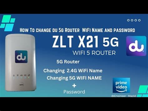 How To Change Du G Wifi Router Password Zlt X G New Video