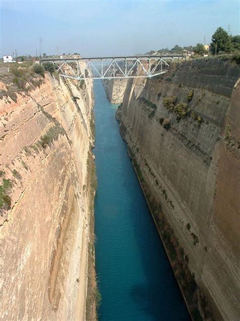 Corinth Canal Railroad Bridge (Isthmia) | Structurae