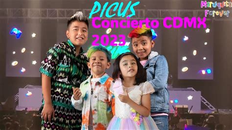 Concierto Picus 2023 CDMX Pepsi Center WTC YouTube