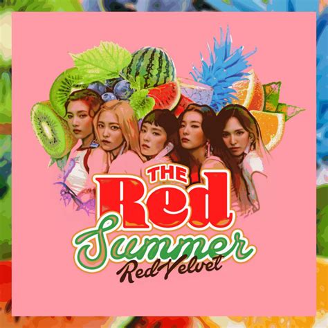 Red Velvet Red Flavor The Red Summer Album Cover By Lealbum On Deviantart