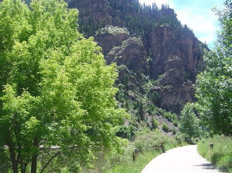 Glenwood Canyon Trail in Colorado