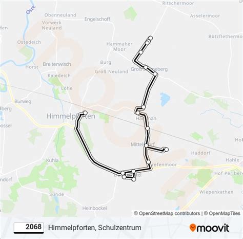 2068 Route Schedules Stops Maps Himmelpforten Schulzentrum Updated