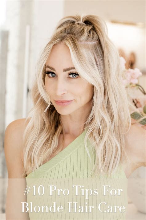 Pro Tips For Blonde Hair Care Blonde Hair Care Cool Blonde Hair Blonde Hair Tips
