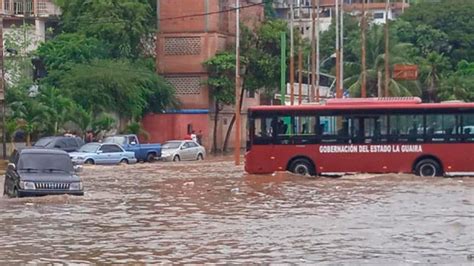 Las Lluvias Causan Inundaciones En Tres Estados Del Este De Venezuela