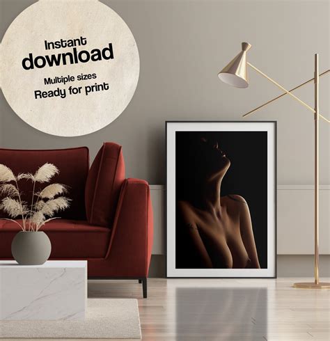 Bodyscape Artistic Nude Model Photo Abstract Dramatic And Etsy