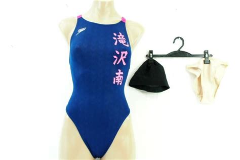 【中古】m1 044 岩手滝沢南中 女子水泳部 Speedo スピード アクアブレード ウロコ Xバック ハイレグ競泳水着の落札情報詳細 ヤフオク落札価格検索 オークフリー