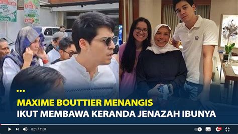 Ditemani Luna Maya Maxime Bouttier Menangis Ikut Membawa Keranda