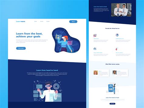 learnware learning digital courses  interface design  md