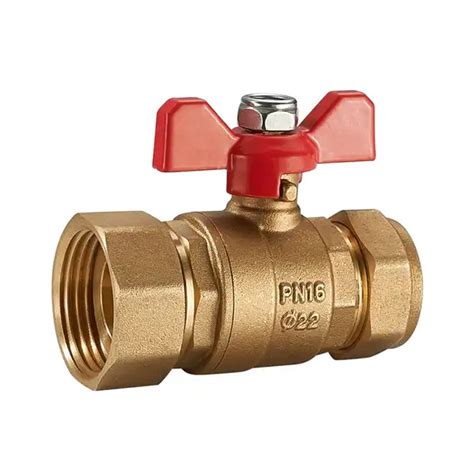 Wholesale Dn Pn Brass Magnetic Lockable Ball Valve Brass Forged