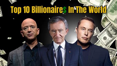 Top 10 Billionaires In The World Youtube