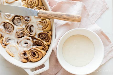 Best Cinnamon Roll Icing | Julie Blanner