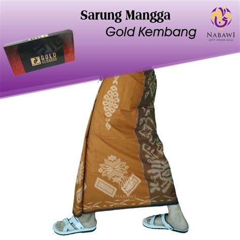 Jual Produk Sarung Tenun Mangga Gold Termurah Dan Terlengkap Mei