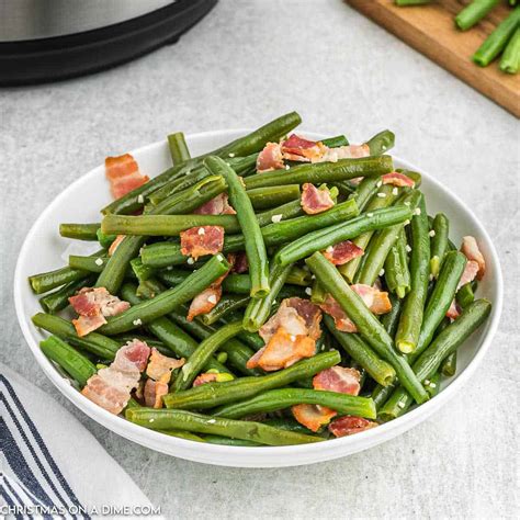 Instant Pot Green Beans And Bacon