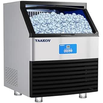 Amazon YAAKOV Commercial Ice Machine Maker 450LBS 24H Commercial