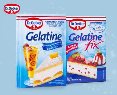 Dr Oetker Gelatine Gemahlen Gelatine Fix Hofer Sterreich Archiv