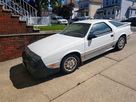 1989 Dodge Daytona Hatchback White FWD Automatic ES For Sale Photos