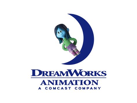 Ruby Gillman on the DreamWorks Animation logo by Yoanzack on DeviantArt