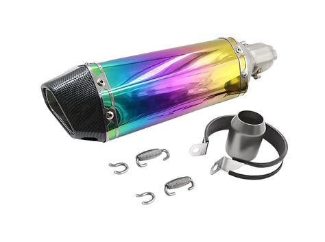 Tubo De Escape Para Moto Modificado Silenciador Universal Mm