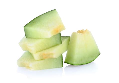 premium photo melon slice  white space
