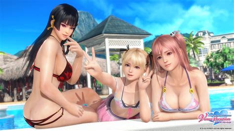 Wallpaper Dead Or Alive Honoka Nyotengu Marie Rose Kasumi Ayane