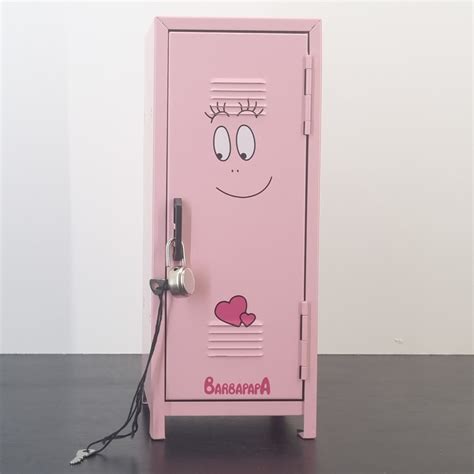 Vintage Barbapapa metal locker by Avenue of the Stars