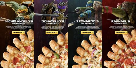 Teenage Mutant Ninja Turtles Pizza Poster