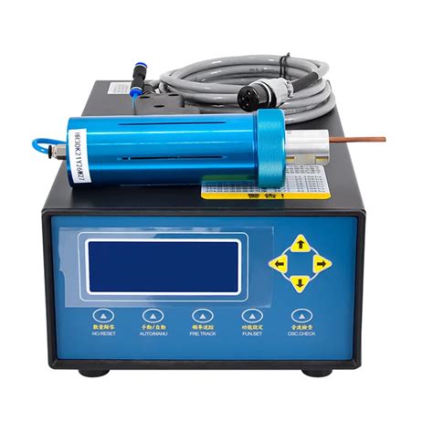 Handheld Portable Ultrasonic Plastic Spot Welder 35khz800w Puncture