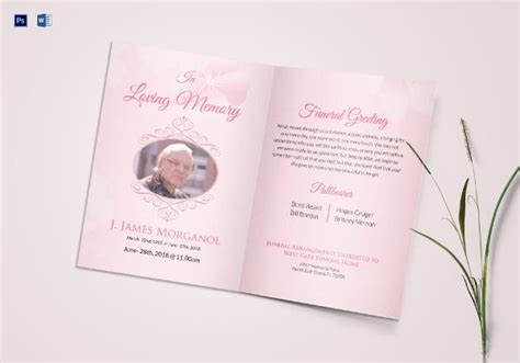 Free Funeral Wishes Template Prntbl Concejomunicipaldechinu Gov Co