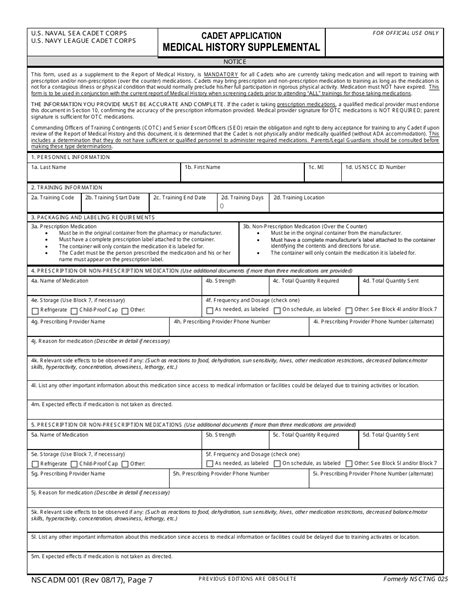 Nscadm Form 001 Fill Out Sign Online And Download Printable Pdf Templateroller