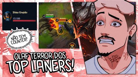 Olaf Terror Dos Top Laners Wild Rift Youtube