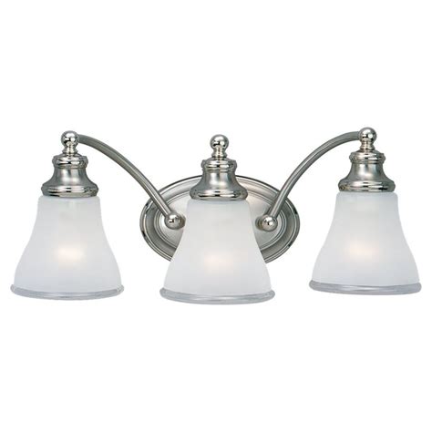 Sea Gull Lighting 3 Light Two Tone Nickel Bathroom Vanity The Home Depot Canada