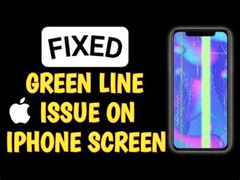 How To Fix Green Line On Iphone Screen Without Repair Green Lines Any