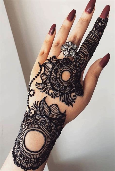 64 Selected Beautiful Arabic Mehndi Designs For Back Hands New 2018 Hot Sex Picture