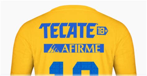 Create Tigres UANL jerseys with your name and number