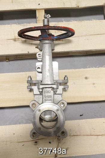 Used Fnw Hand Operated Knife Gate Valve Bt For Sale At