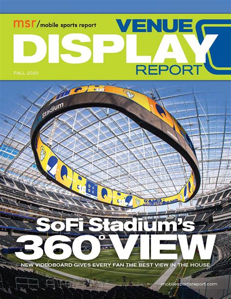 Venue Display Report Fall 2020 - Stadium Tech Report