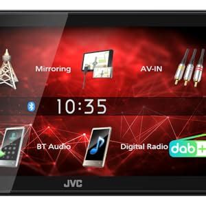 Jvc Kw M Dbt Digital Media Receiver Mit Dab Bluetooth Amazon