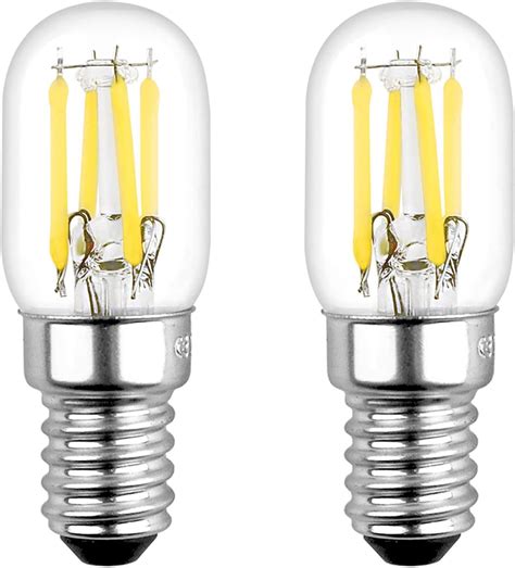 DiCUNO Ampoule LED réfrigérateur E14 Blanc froid 6000K 3W remplace l