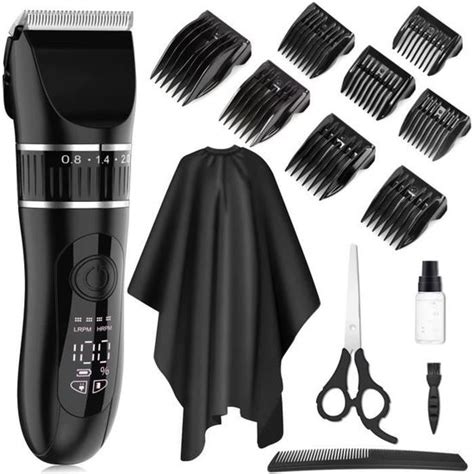 Tondeuse Professionnelle Cheveux Barbe Corps Rechargeable USB