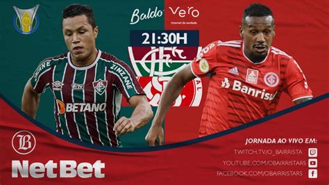 JOGO FLUMINENSE X INTER AO VIVO HOJE BRASILEIRÃO 2021 JORNADA