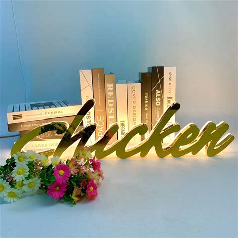 Backlit Led Letter Acrylic Sign Board Outdoor Led Backlit Logo Sign