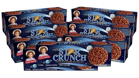 Little Debbie Star Crunch Cosmic Cookies 96 Individually Wrapped