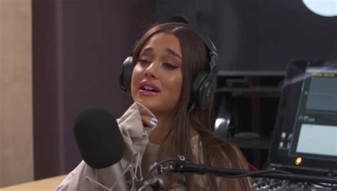 Ariana Grande breaks down crying about the manchester bombing in ...