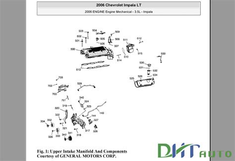 Official Gm Chevy Impala 2006 Repair Manual