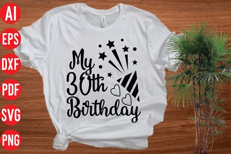 My Th Birthday Svg Graphic By Merchtrends Svg Creative Fabrica