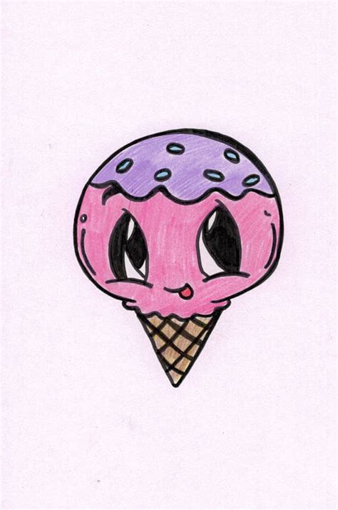 Kawaii Kawaii Cartoon Cute Ice Cream Drawing Modern Home Design