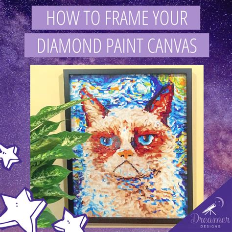 How To Frame Your Diamond Painting - Dreamer Designs